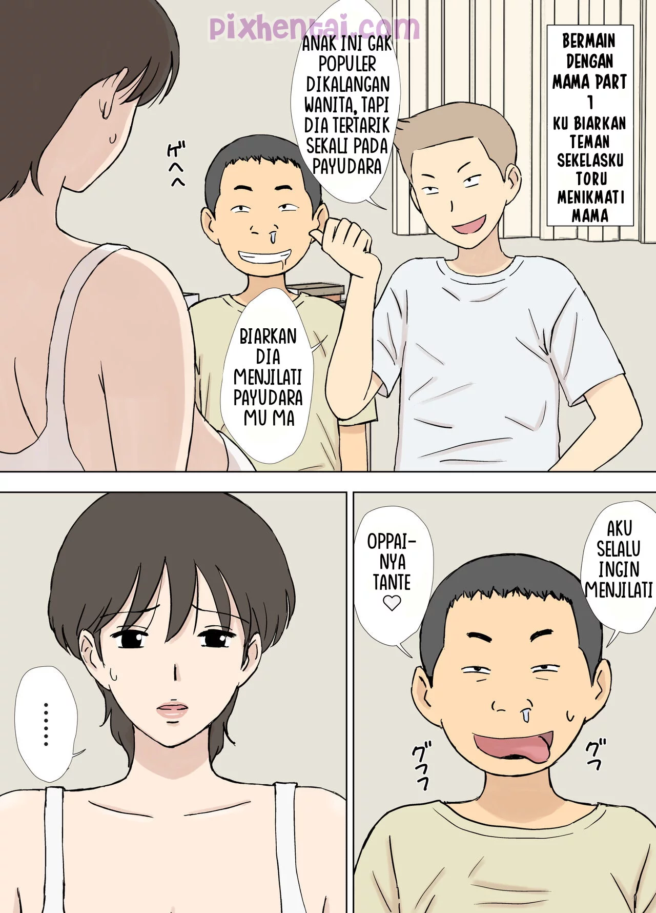 Komik Hentai Bermain dengan Mama Montok 16 Manga XXX Porn Doujin Sex Bokep
